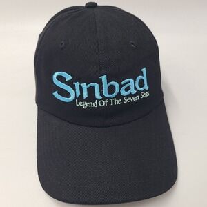Vintage Sinbad Legend of the Seven Seas Movie Promo Hat DreamWorks Animation Men